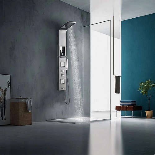 Transform Your Showering Experience With The Luxury Jaaz Shower Panel - Aquila