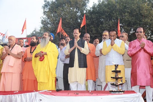 Former IAS Officer Ved Prakash Organizes Hindu New Year Tradition event with Thousands in Attendance